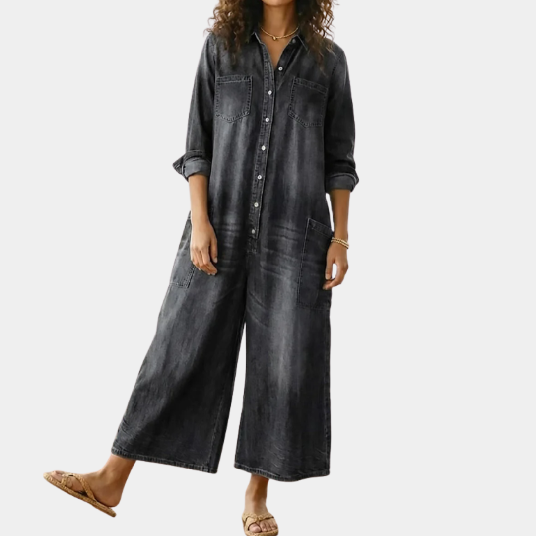 Diana™ | Vintage denim overall