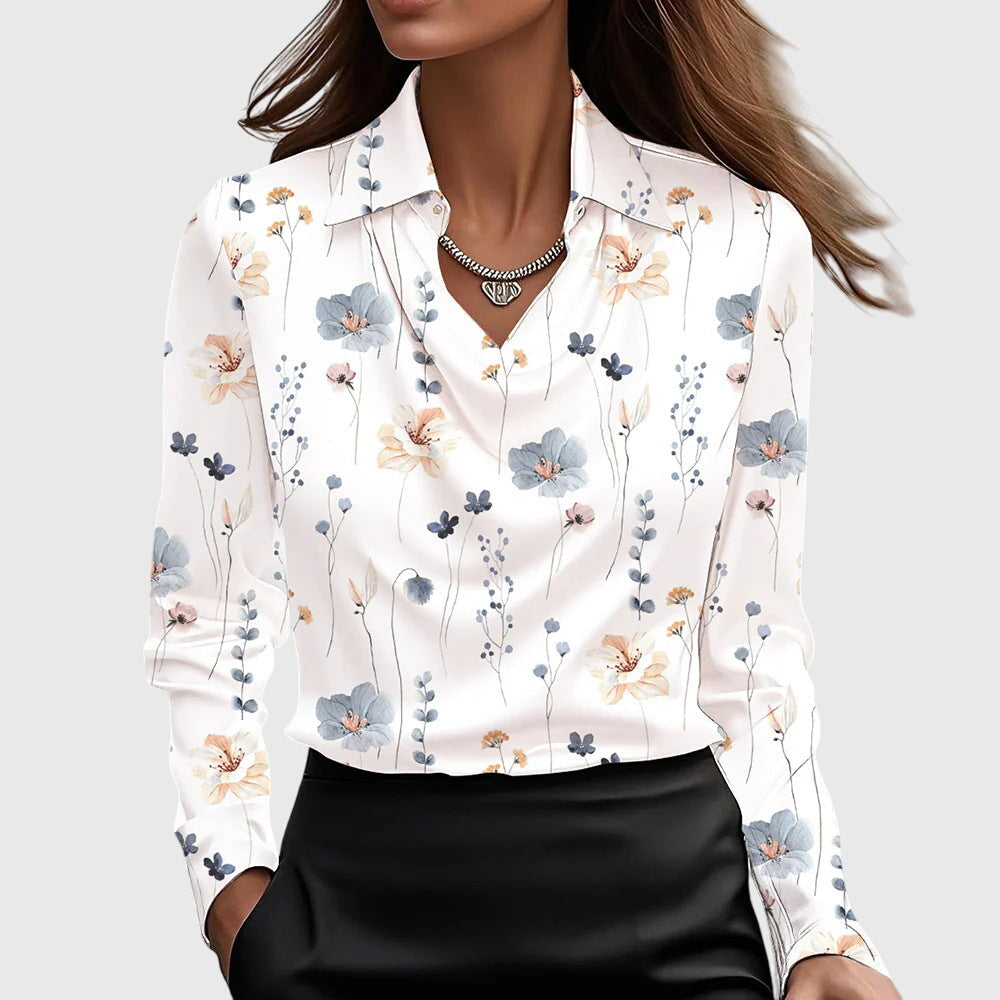 Aisha™ | Glanzende Blouse