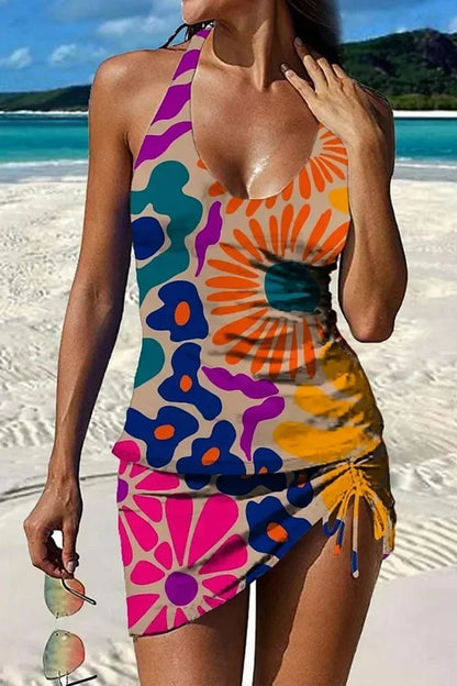 Fiesta™ | Bloemen-tankini met short