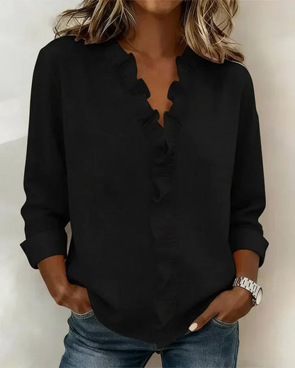 Susan™ | Blouse met ruches