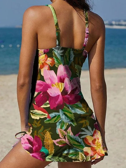Fiesta™ | Bloemen-tankini met short