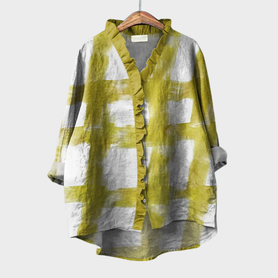 Melissa™ | Grafische blouse chic