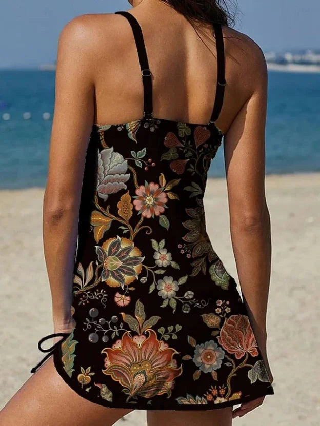 Fiesta™ | Bloemen-tankini met short