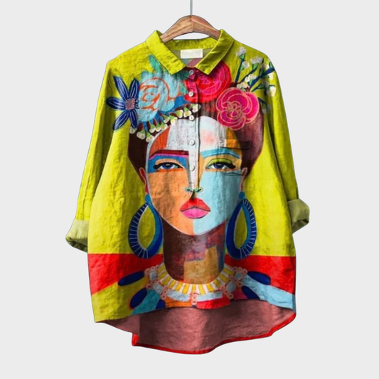 Isabeau™ | Gedurfde artistieke blouse