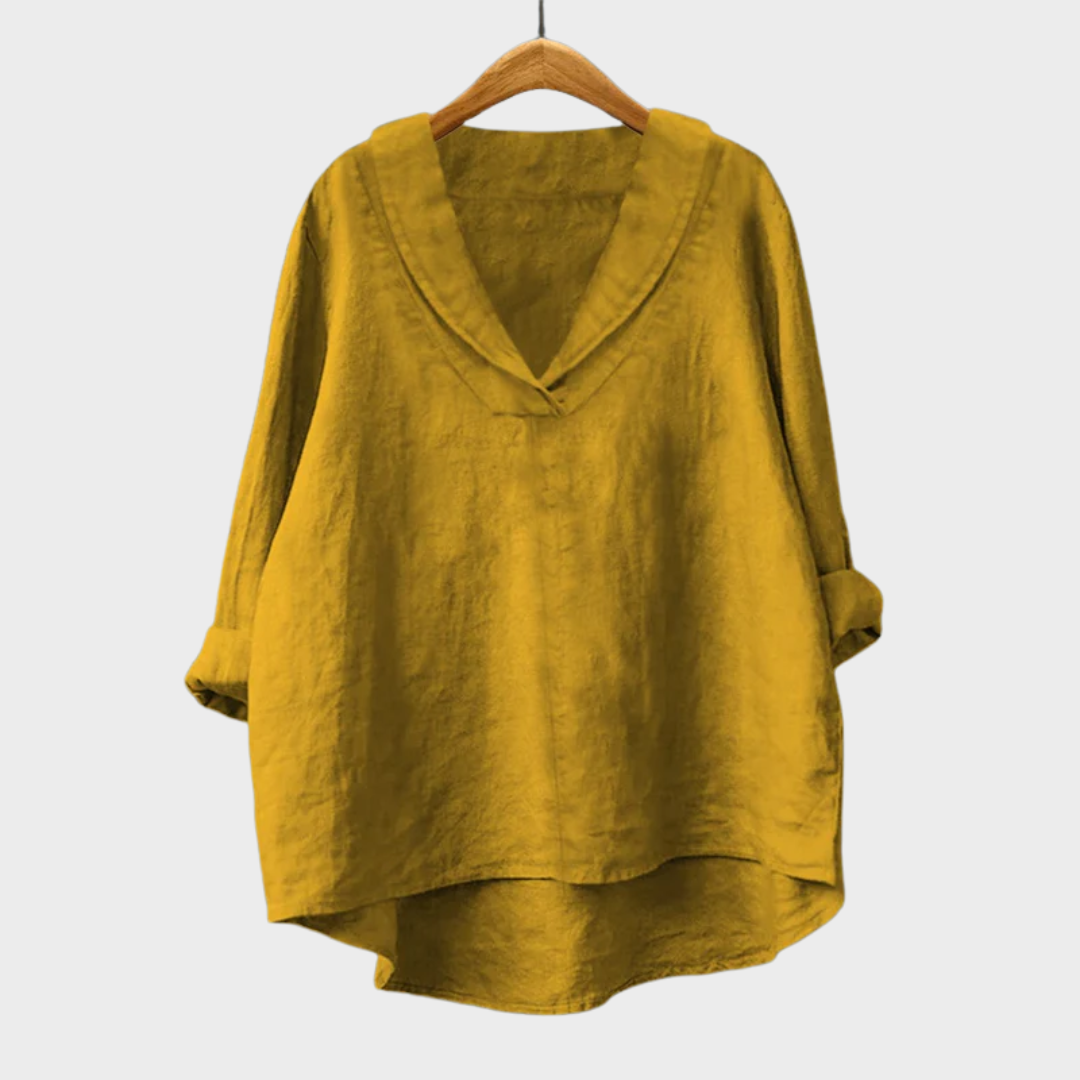 Hortense™ | Blouse met V-hals