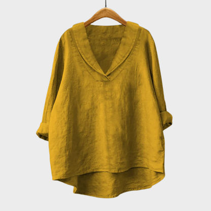 Hortense™ | Blouse met V-hals