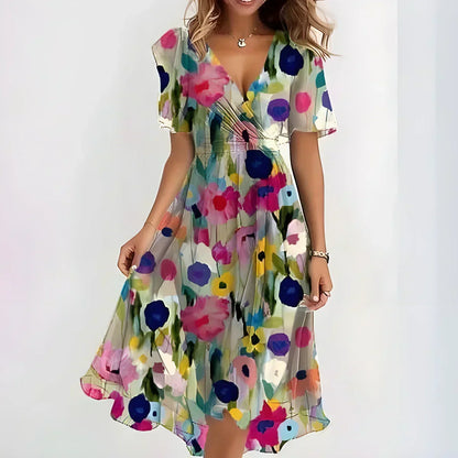 Sandra™ | elegante zomerjurk