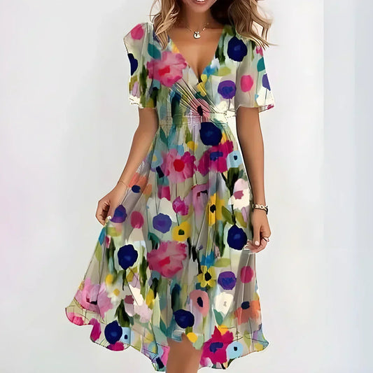 Sandra™ | elegante zomerjurk