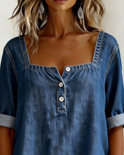 Avélia™ | Denimblouse