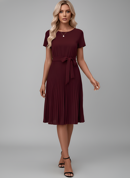 LISE™ | Plissé jurk