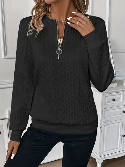 GWENAËLLE™ | Trui met rits