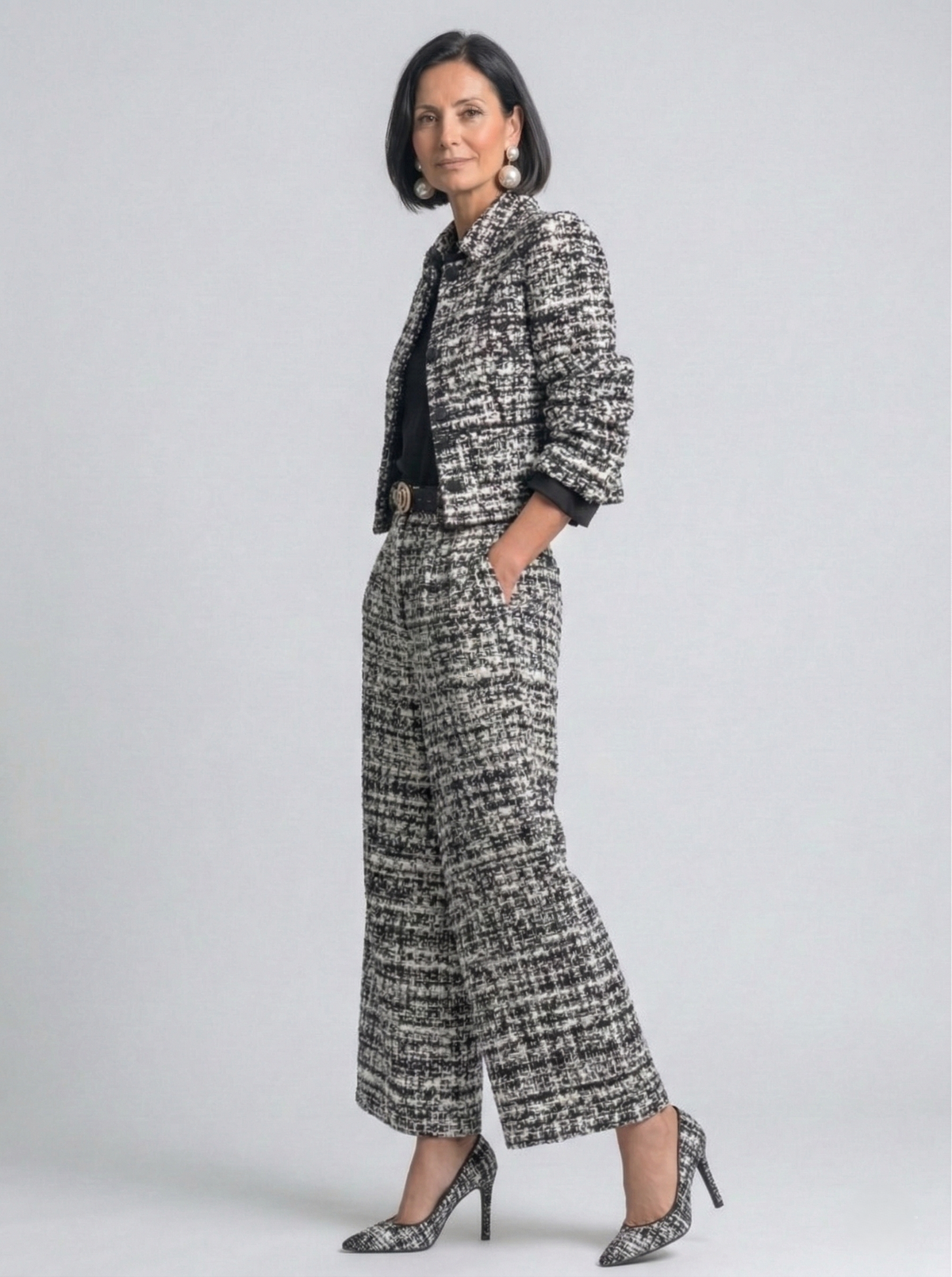 Odette™ | Tweed-ensemble