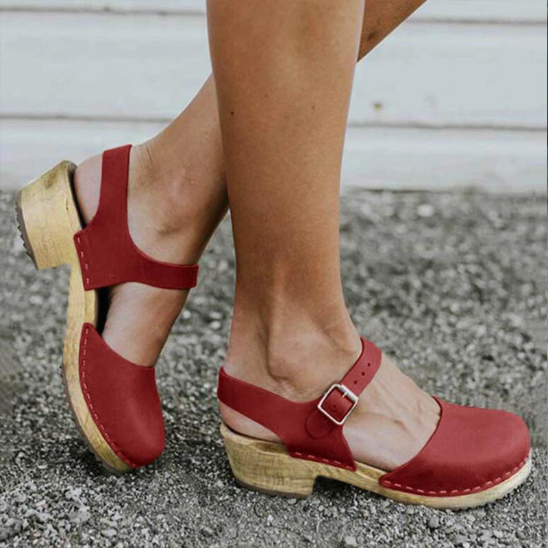 ABBEY™ | Sandalen met wedges