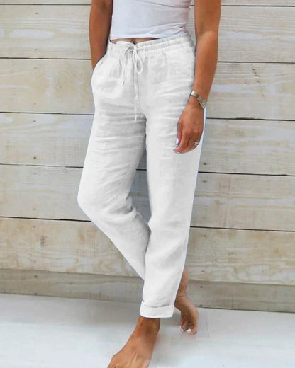 AMBRINE™ | linnen broek