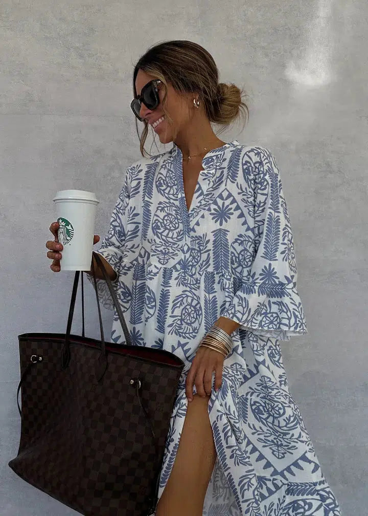 Noelle™ | Jurk met print