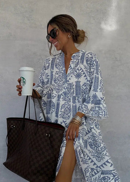 Noelle™ | Jurk met print