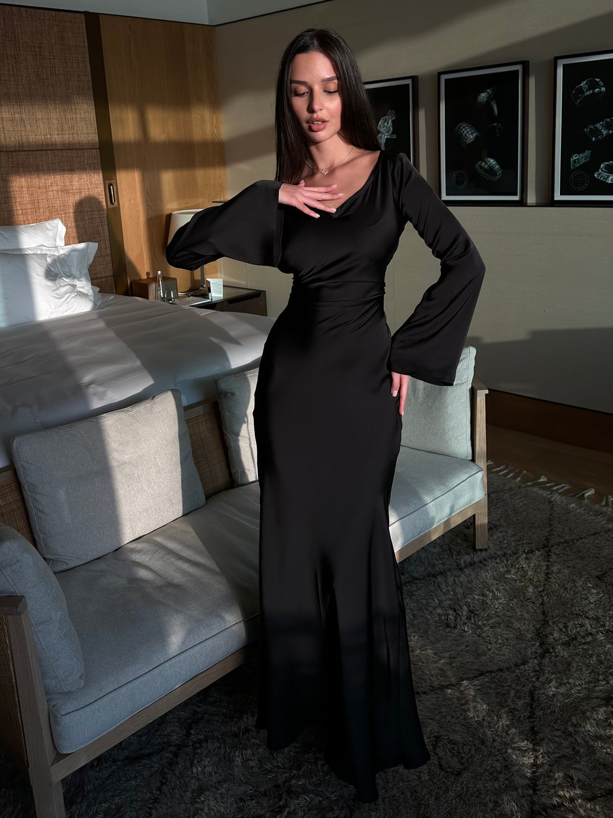 SALMA™ | Maxi-jurk