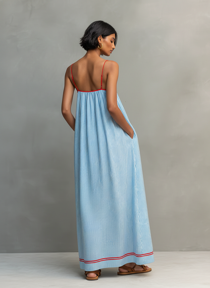 LOUNISSA™ | Gestreepte jurk