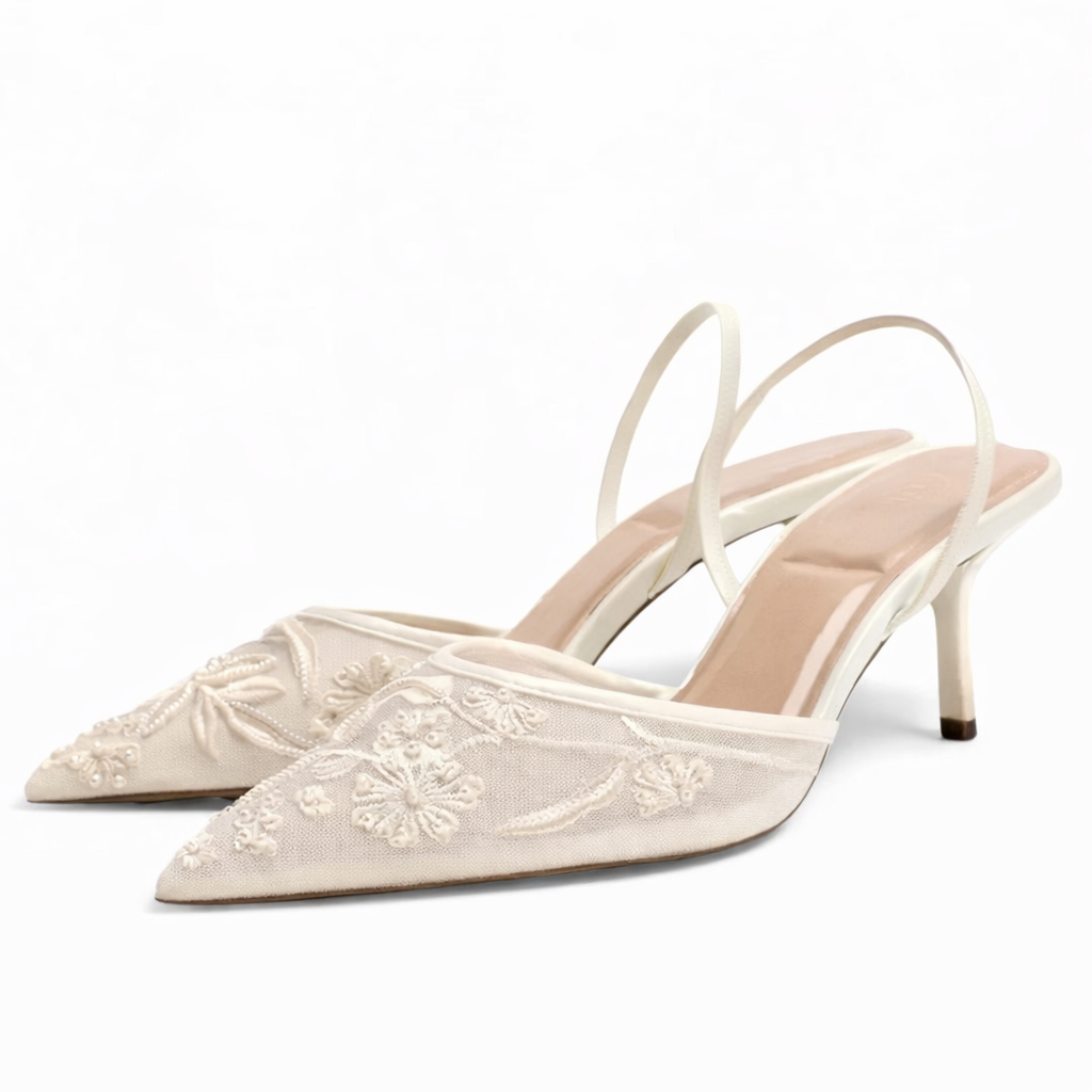 ZURI™ | Geborduurde Mules