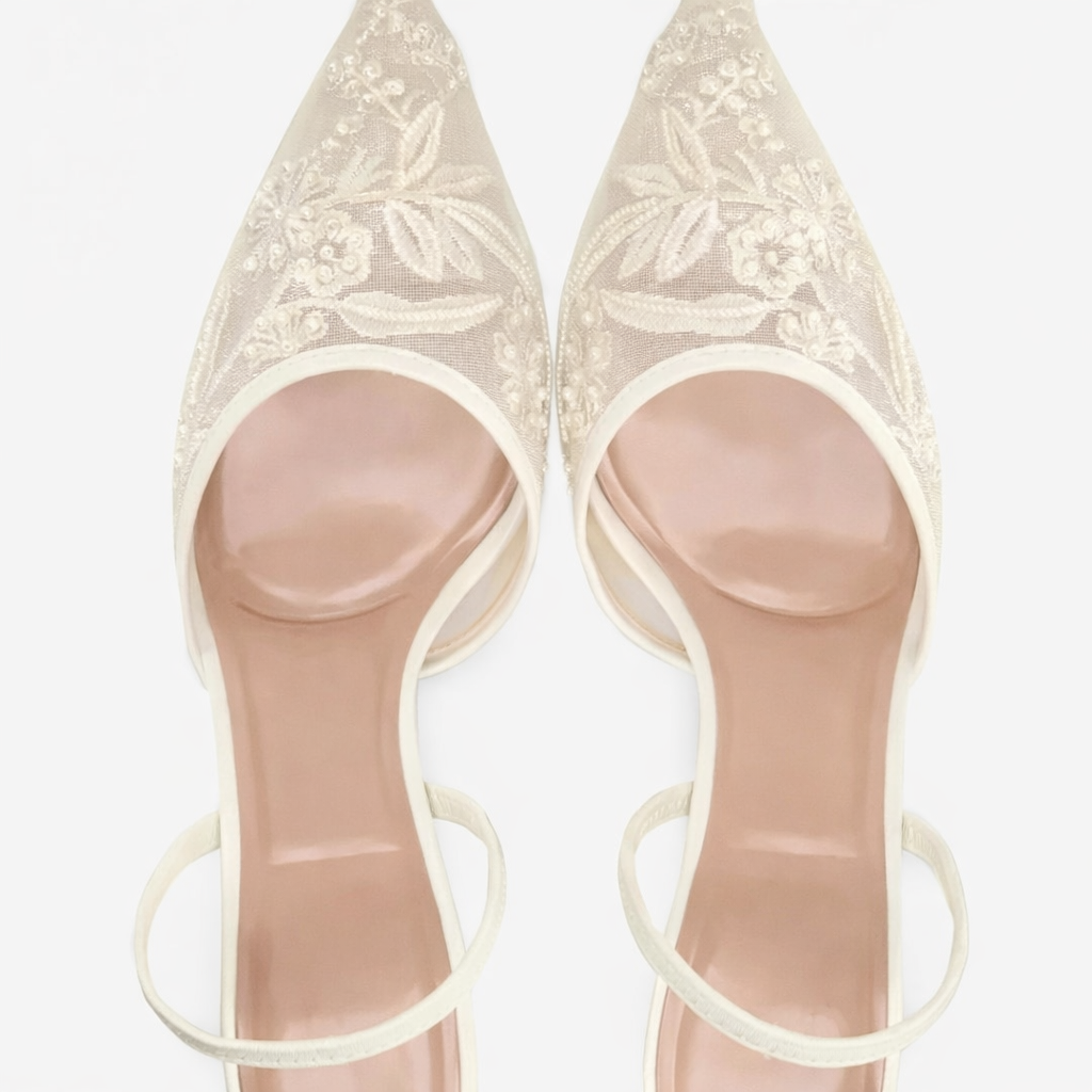 ZURI™ | Geborduurde Mules
