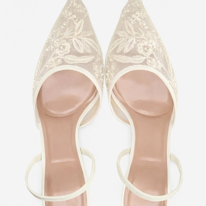 ZURI™ | Geborduurde Mules