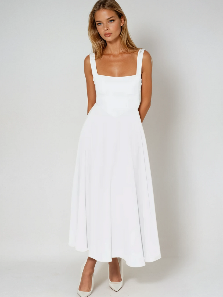 KERSTIN™ | midi-jurk
