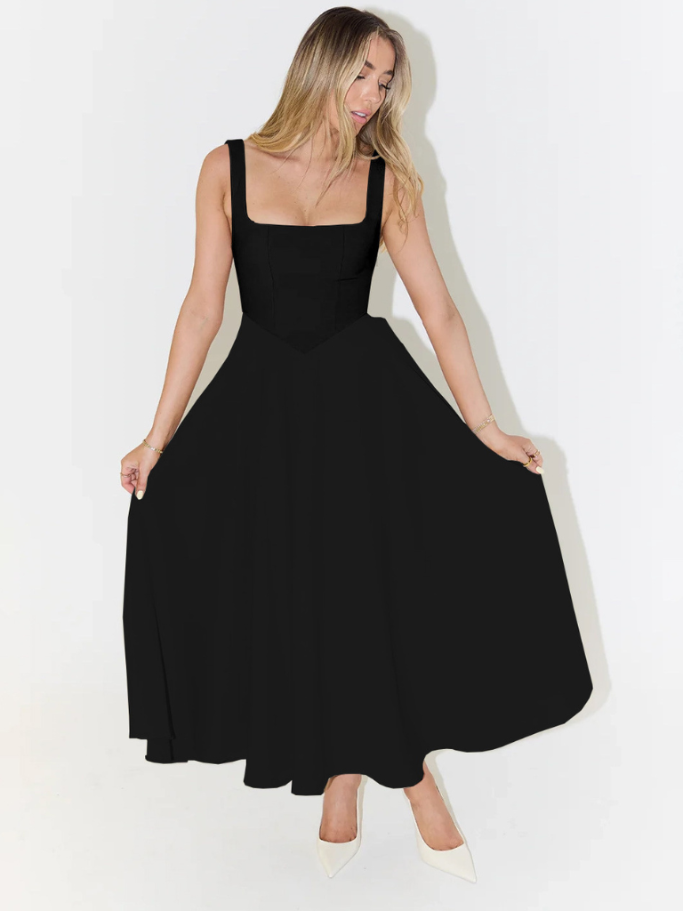 KERSTIN™ | midi-jurk