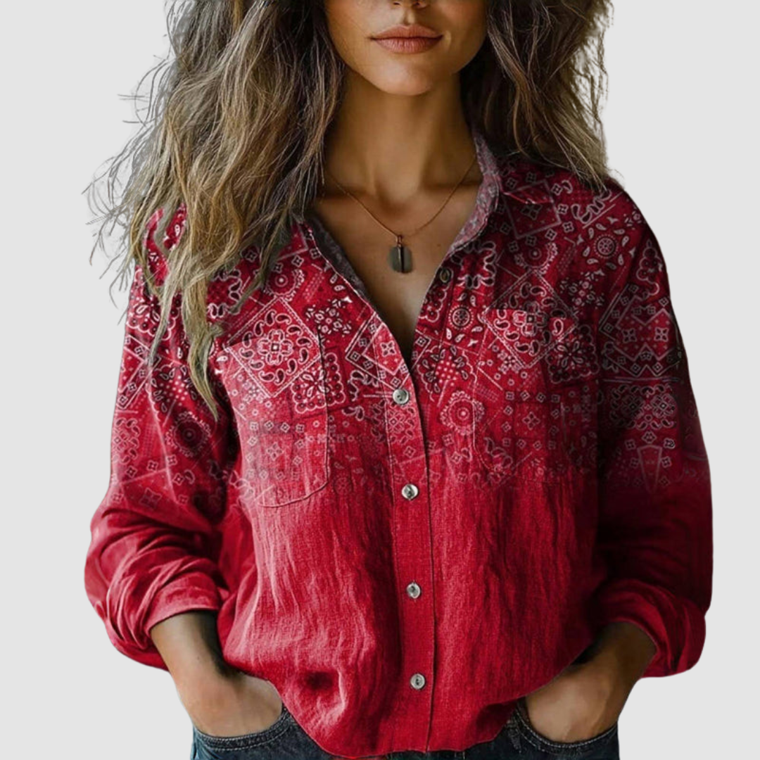 Morena™ | Geprinte blouse