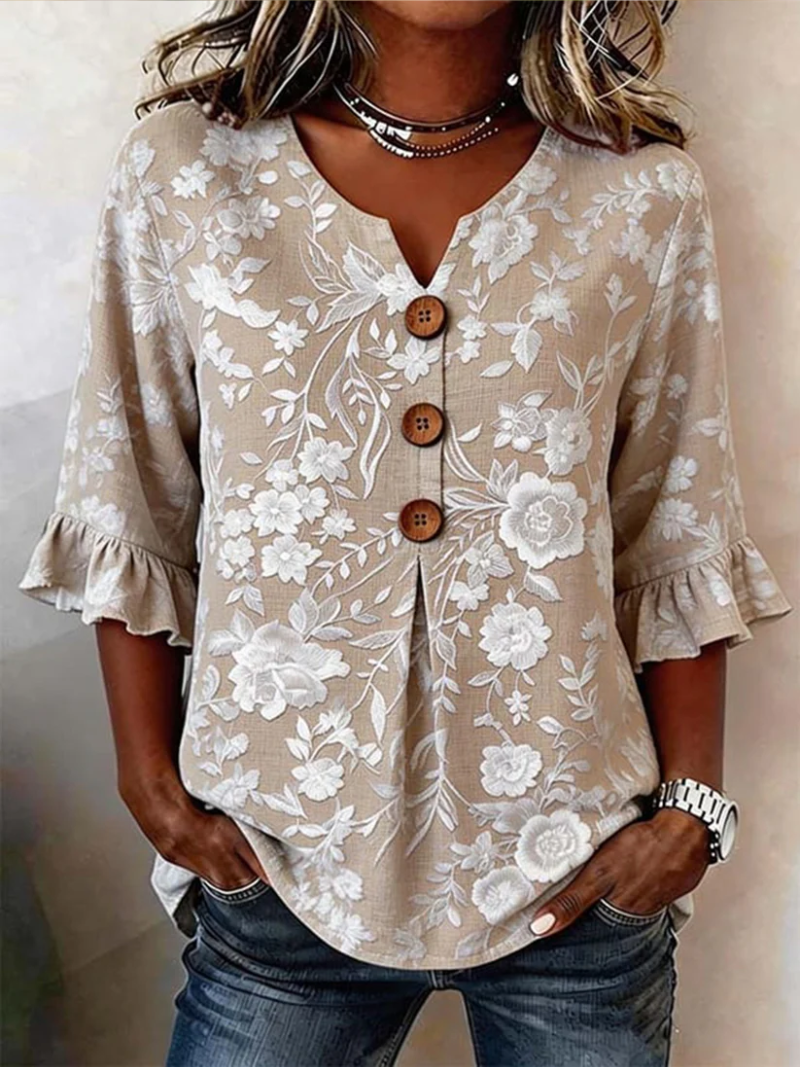 Dynika™ | Bloemen blouse