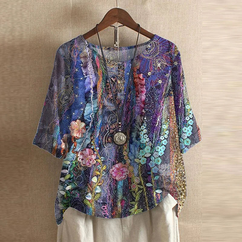Dakota™ | Retro-geprinte blouse