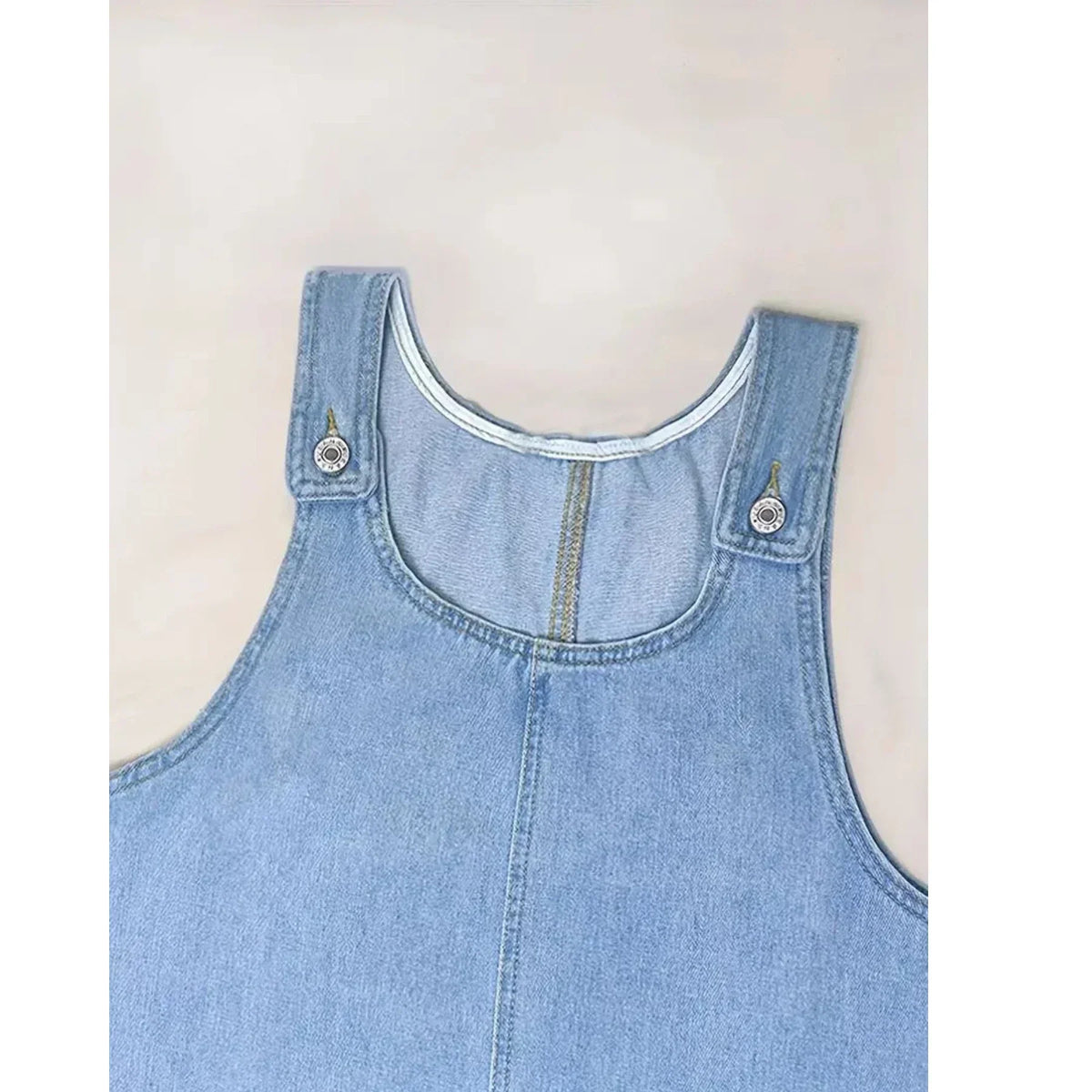 Saylor™ | Casual jurk met denimlook