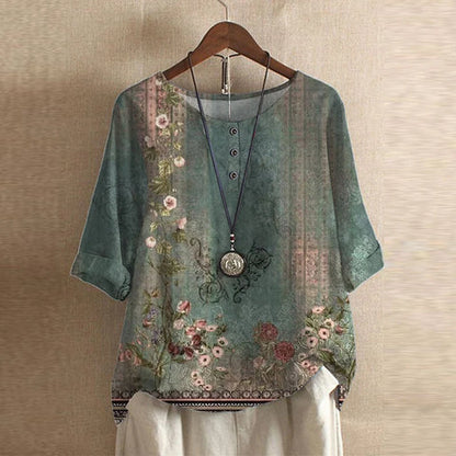 Dakota™ | Retro-geprinte blouse
