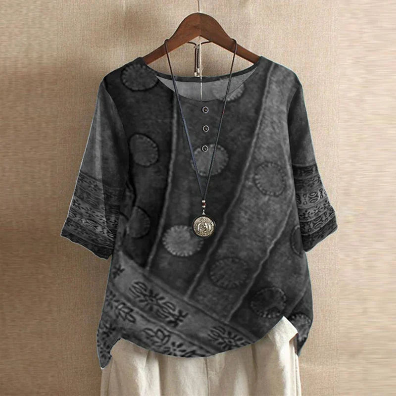 Dakota™ | Retro-geprinte blouse