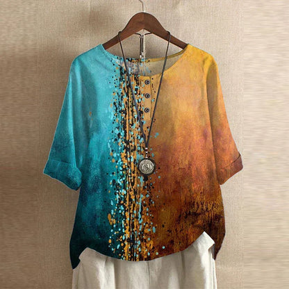 Dakota™ | Retro-geprinte blouse