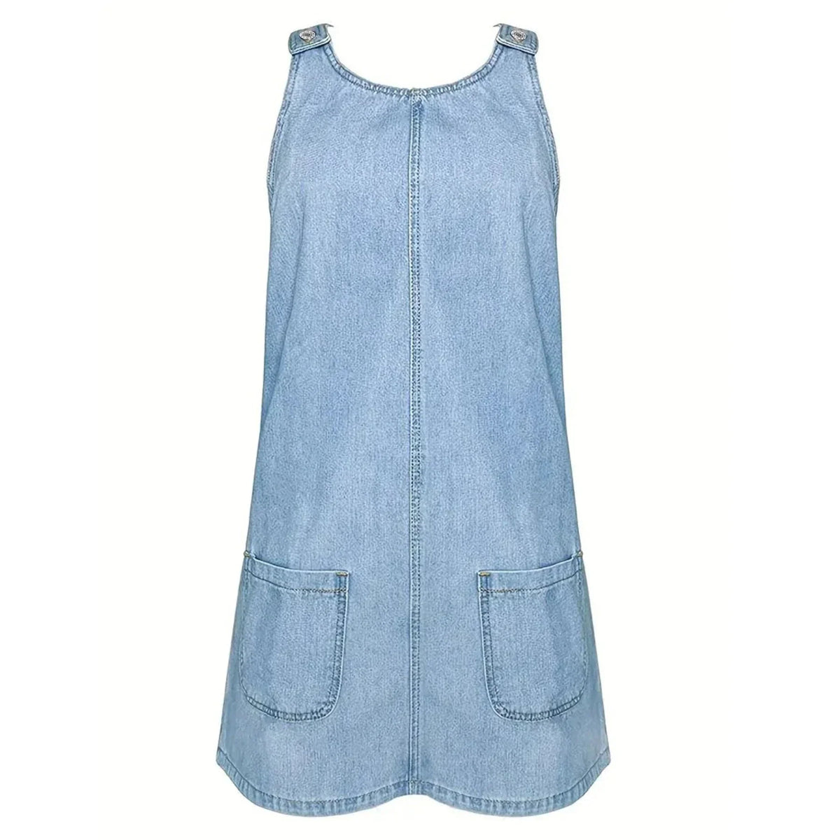 Saylor™ | Casual jurk met denimlook