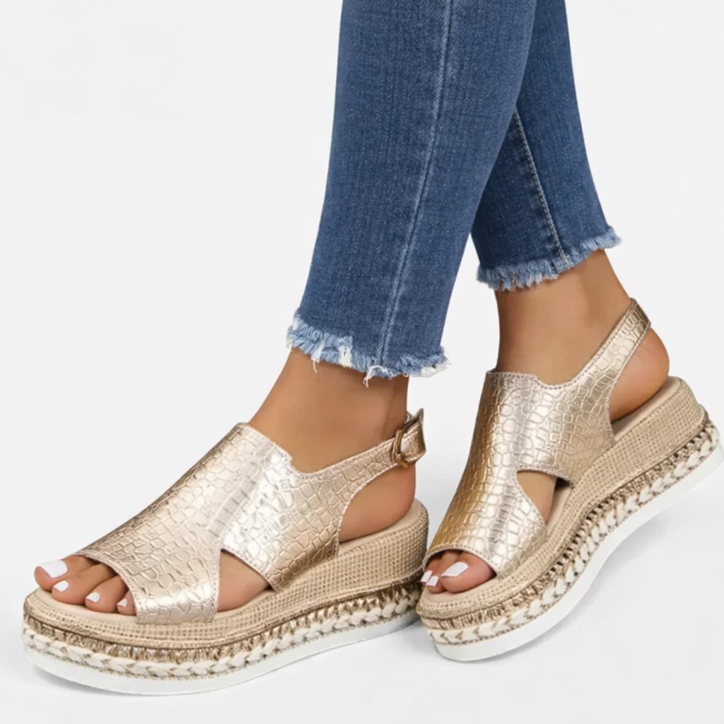 SHANIA™ | Sandalen met wedges