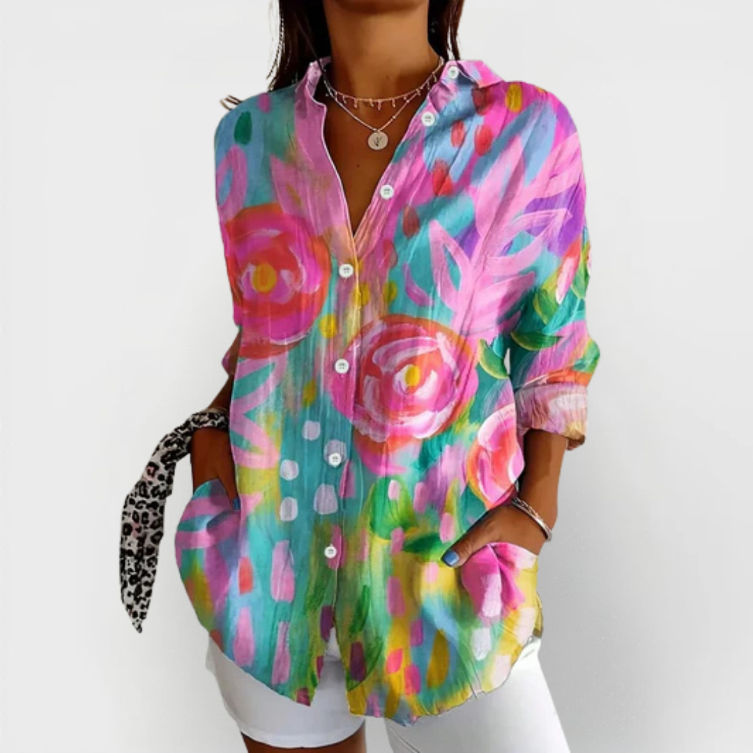 Sadie™ | Blouse met motieven