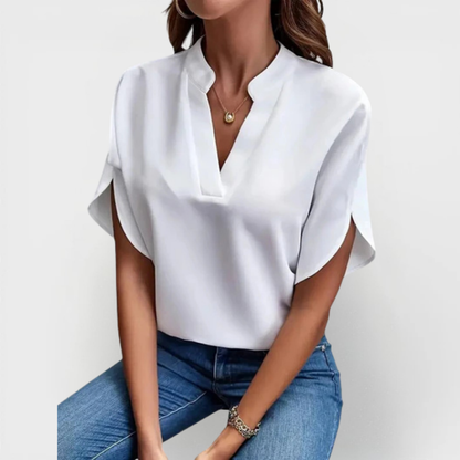 Beatrix™ | Blouse met V-hals