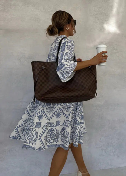 Noelle™ | Jurk met print