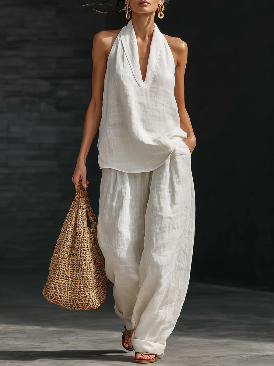 Violetta™ | elegant mouwloos ensemble