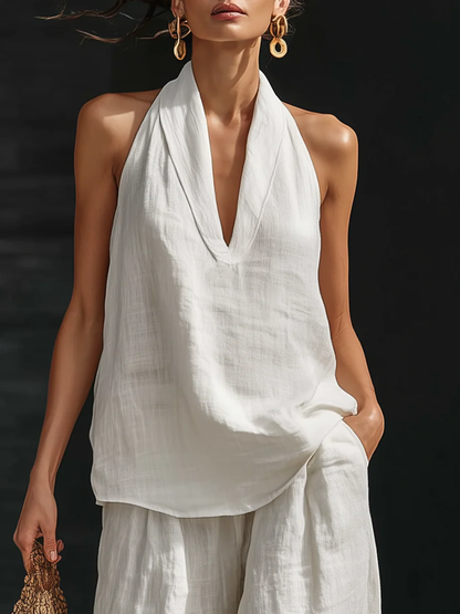 Violetta™ | elegant mouwloos ensemble