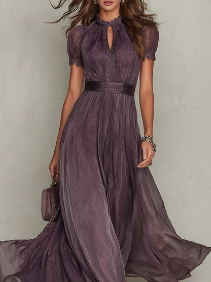 Flavia™ | Mousseline maxi dress
