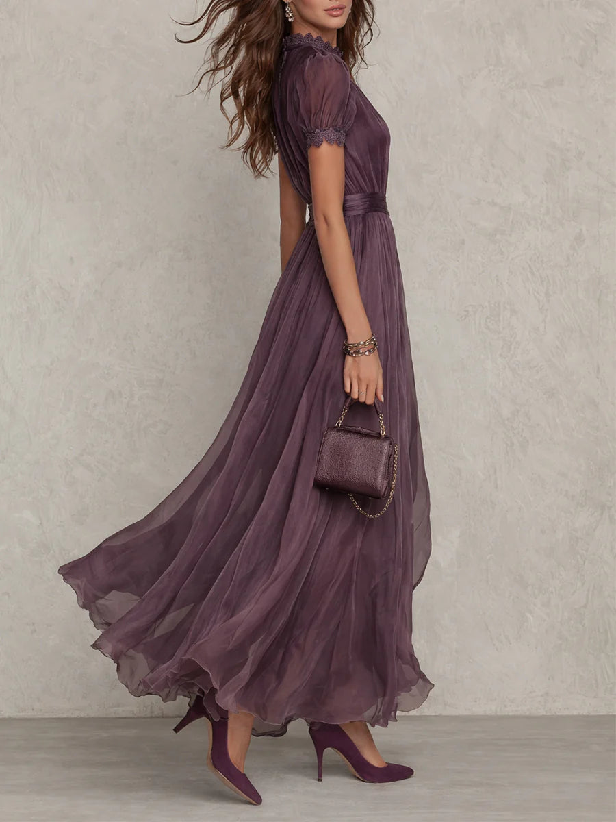 Flavia™ | Mousseline maxi dress