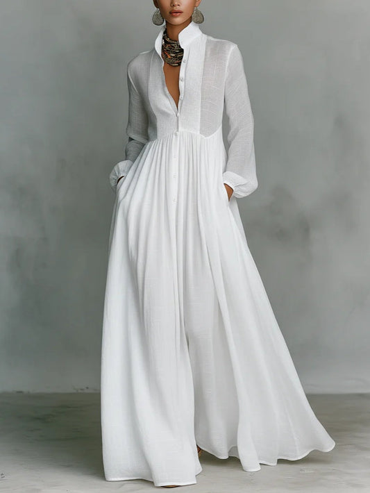 Yvaine™ | Minimalistische maxi-jurk