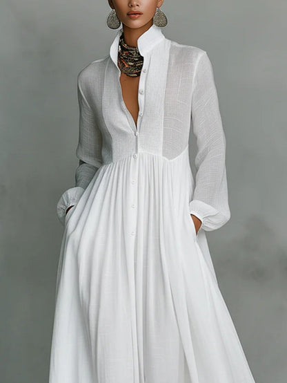 Yvaine™ | Minimalistische maxi-jurk