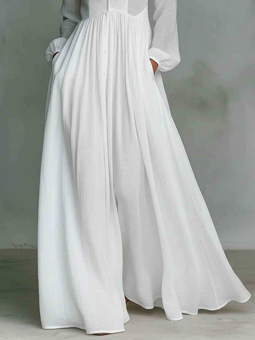 Yvaine™ | Minimalistische maxi-jurk
