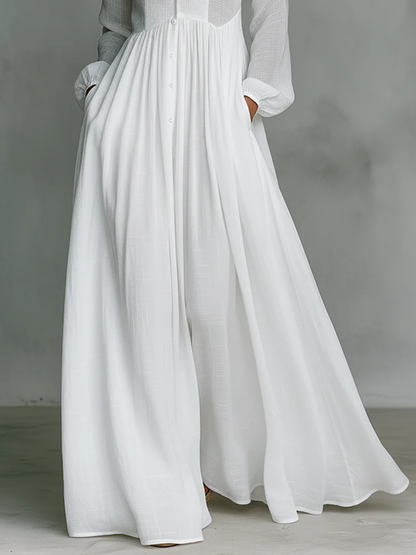 Yvaine™ | Minimalistische maxi-jurk