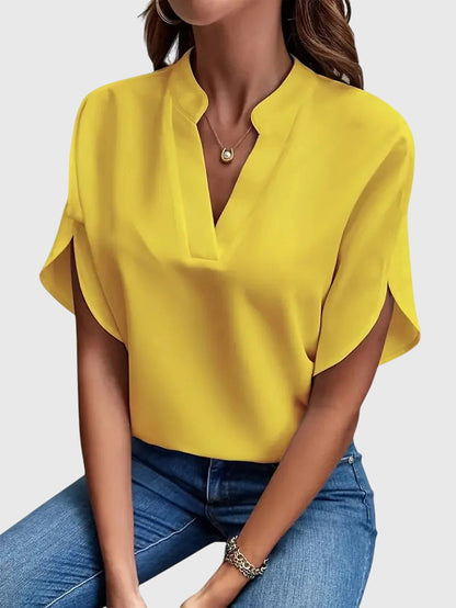 Beatrix™ | Blouse met V-hals