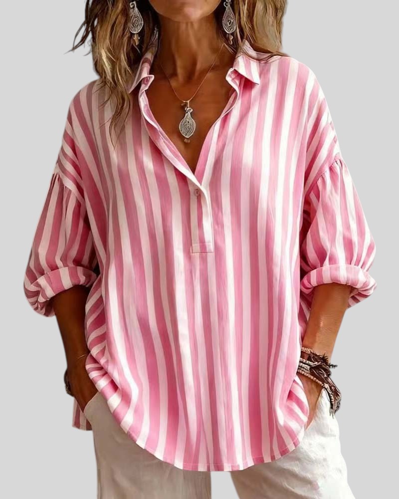 Nora™ | Gestreepte blouse