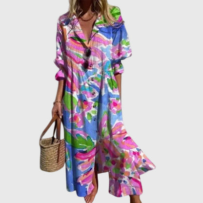 Zariah | Bohemian maxi-jurk